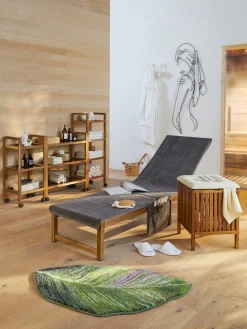 Tapis de bain acrylique facile d'entretien