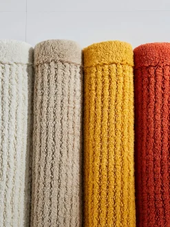 Tapis de bain coton recyclé