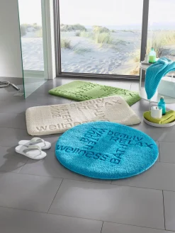 Tapis de bain polyester doux