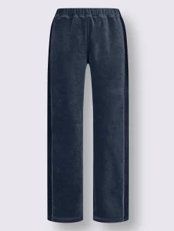 Tenue détente chandail en velours ras