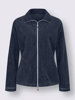 Tenue détente chandail en velours ras