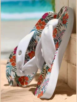 Tongs avec semelle imperméable