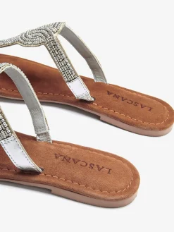 Tongs mules à semelle intérieure douce