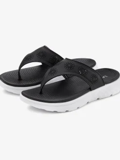 Tongs mules ultra-légères avec semelle intérieure confortable