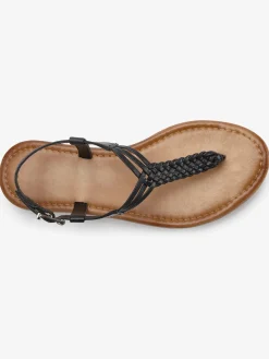 Tongs sandales d'été en cuir de qualité