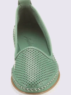 Trotteurs cuir nappa de vache