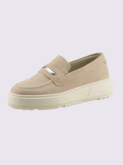 Trotteurs cuir velours de vache.