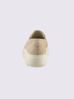 Trotteurs cuir velours de vache.