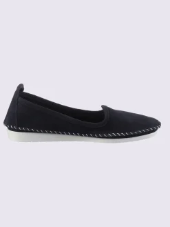 Trotteurs cuir velours de vache.