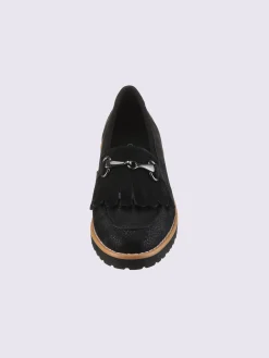 Trotteurs cuir velours de chèvre