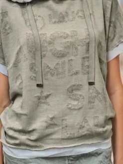 T-shirt à capuche élégante qualité