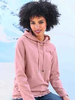 T-shirt à capuche pur coton