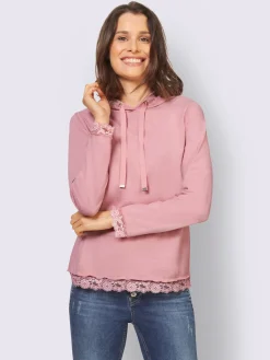 T-shirt à capuche pur coton