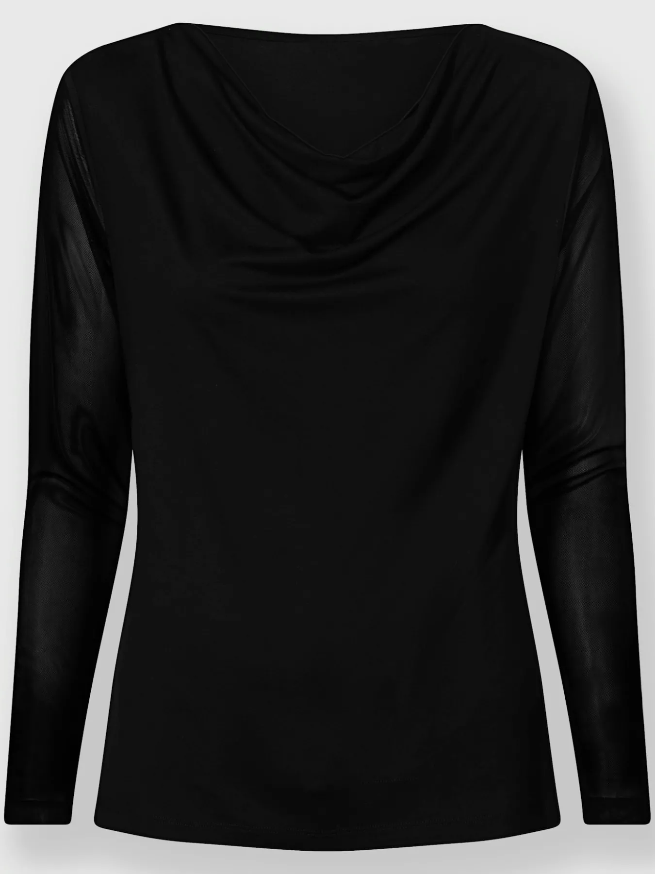 T-shirt à col bénitier