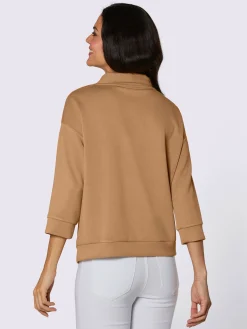 T-shirt à col montant ultra-doux avec modal