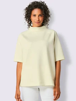 T-shirt à col montant ultra-doux avec modal