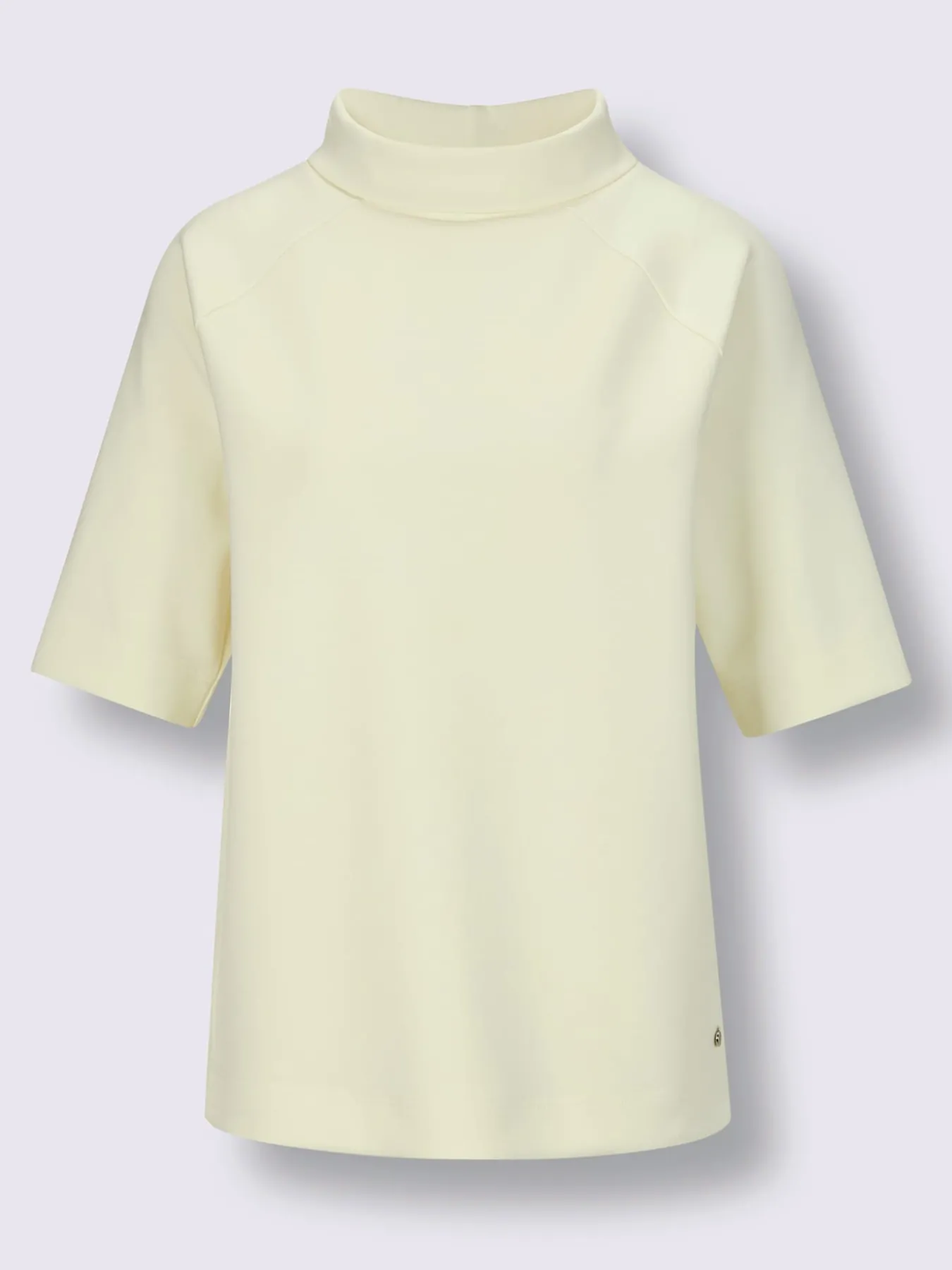 T-shirt à col montant ultra-doux avec modal