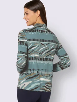 T-shirt à col montant viscose