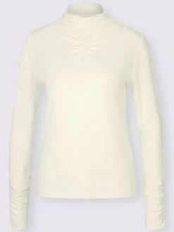 T-shirt à col montant viscose