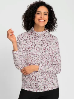 T-shirt à col roulé 50% modal