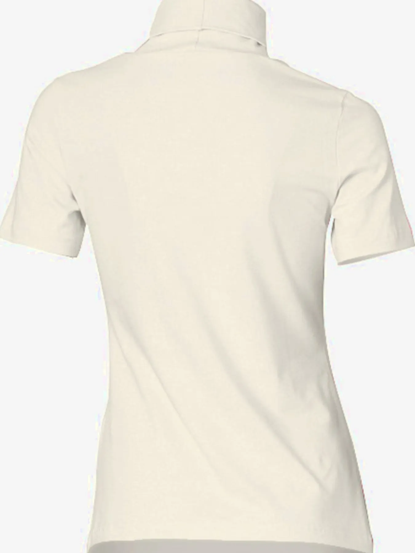 T-shirt à col roulé basique facile à associer avec joli col roulé