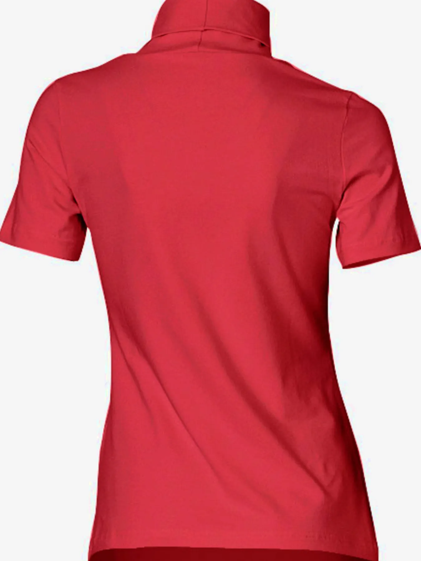 T-shirt à col roulé basique facile à associer avec joli col roulé