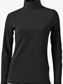 T-shirt à col roulé basique incontournable avec col roulé