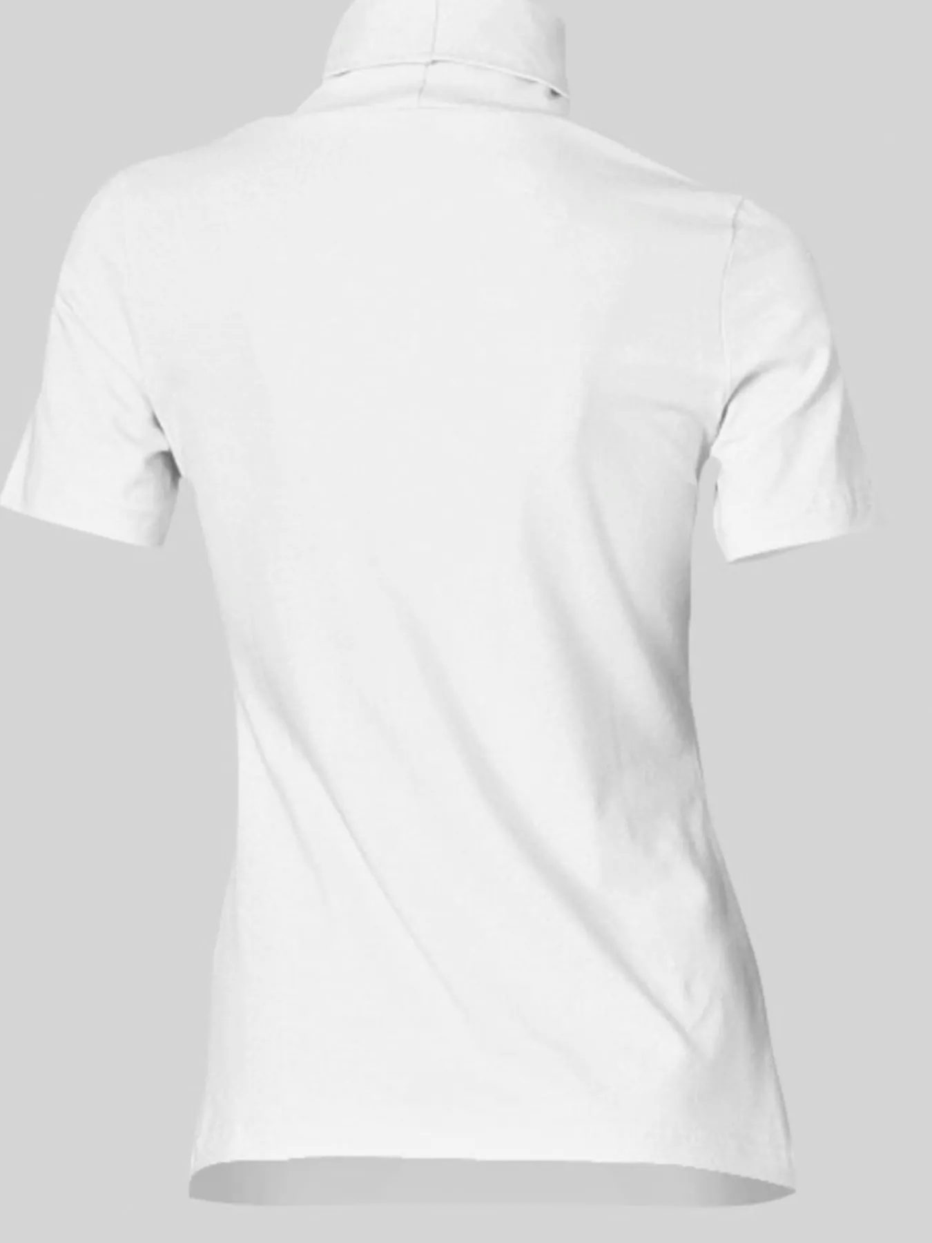 T-shirt à col roulé basique facile à associer avec joli col roulé