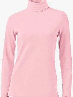 T-shirt à col roulé basique incontournable avec col roulé