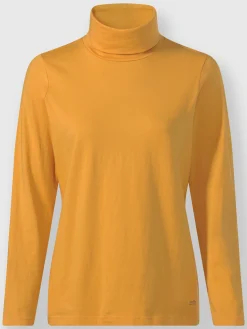 T-shirt à col roulé col roulé flatteur