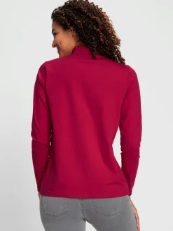T-shirt à col roulé qualité coton