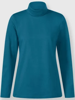 T-shirt à col roulé qualité coton