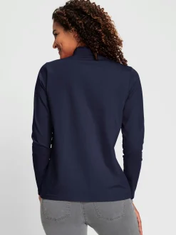 T-shirt à col roulé qualité coton