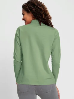 T-shirt à col roulé qualité coton
