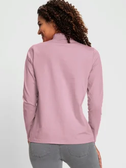 T-shirt à col roulé qualité coton