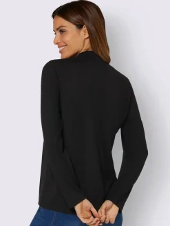 T-shirt à col roulé qualité viscose douce