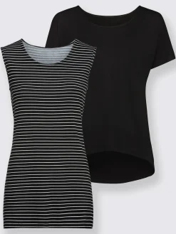 T-shirt + débardeur