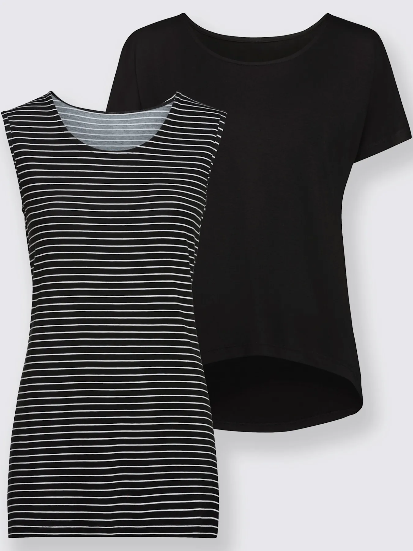 T-shirt + débardeur