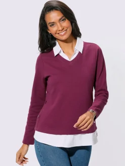T-shirt 2 en 1 aspect 2 en 1 tendance