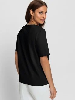 T-shirt à encolure ronde 50% coton