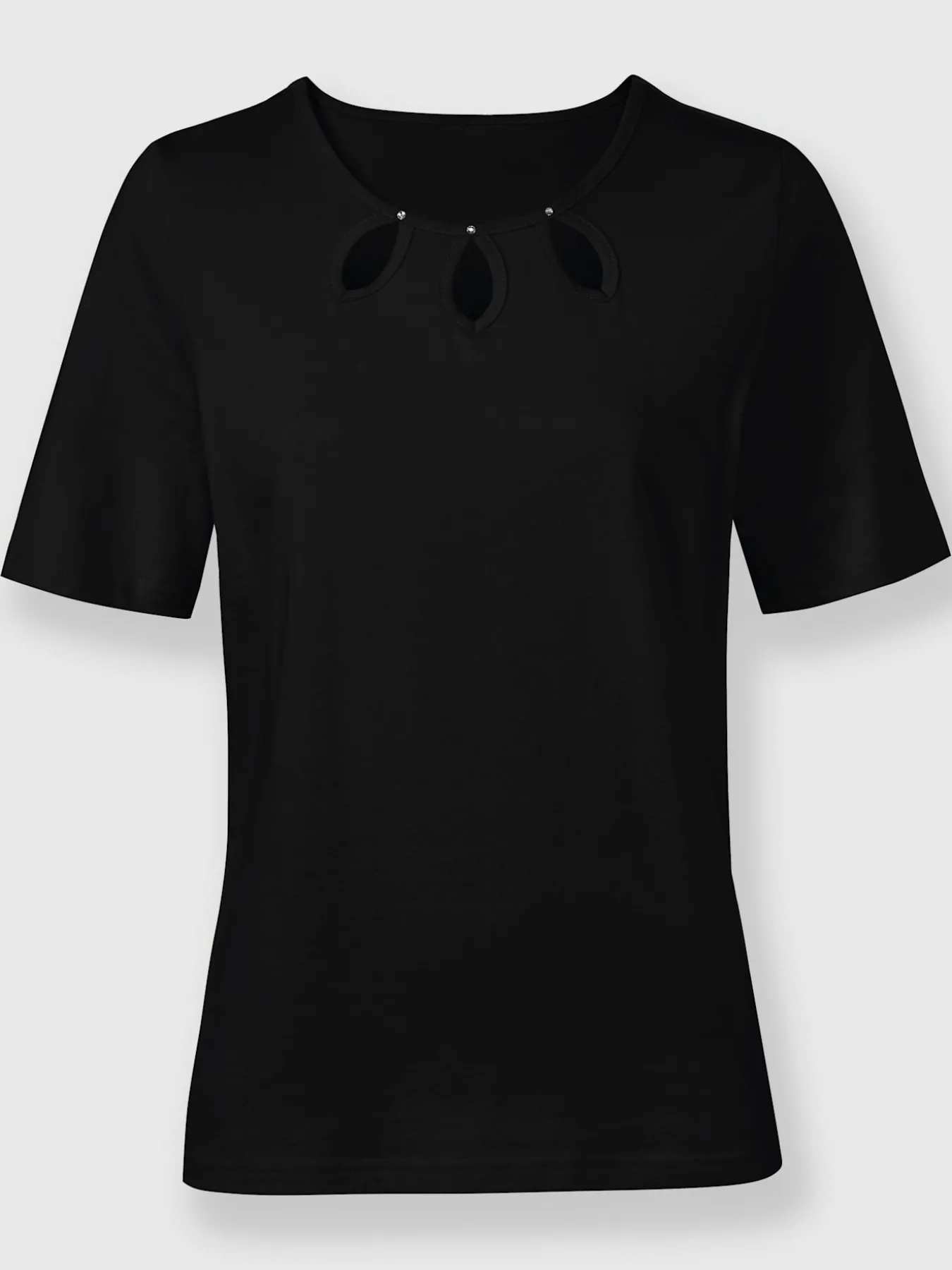 T-shirt à encolure ronde 50% coton