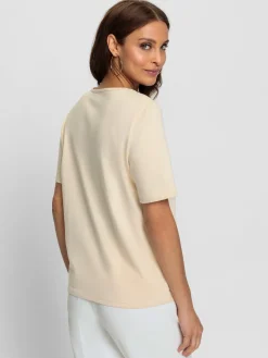 T-shirt à encolure ronde 50% coton