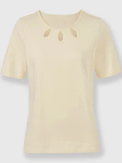 T-shirt à encolure ronde 50% coton