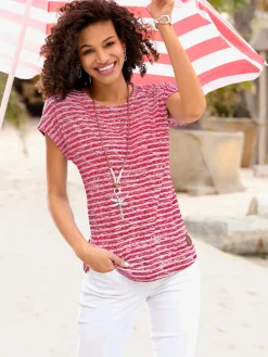 T-shirt à encolure ronde 50% coton