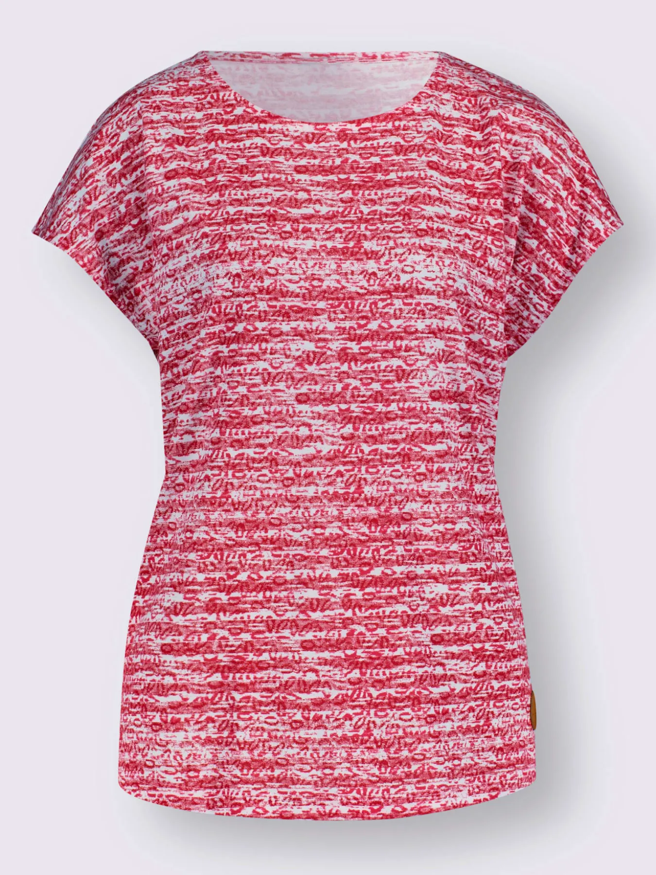 T-shirt à encolure ronde 50% coton