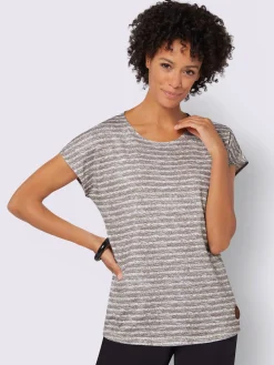 T-shirt à encolure ronde 50% coton