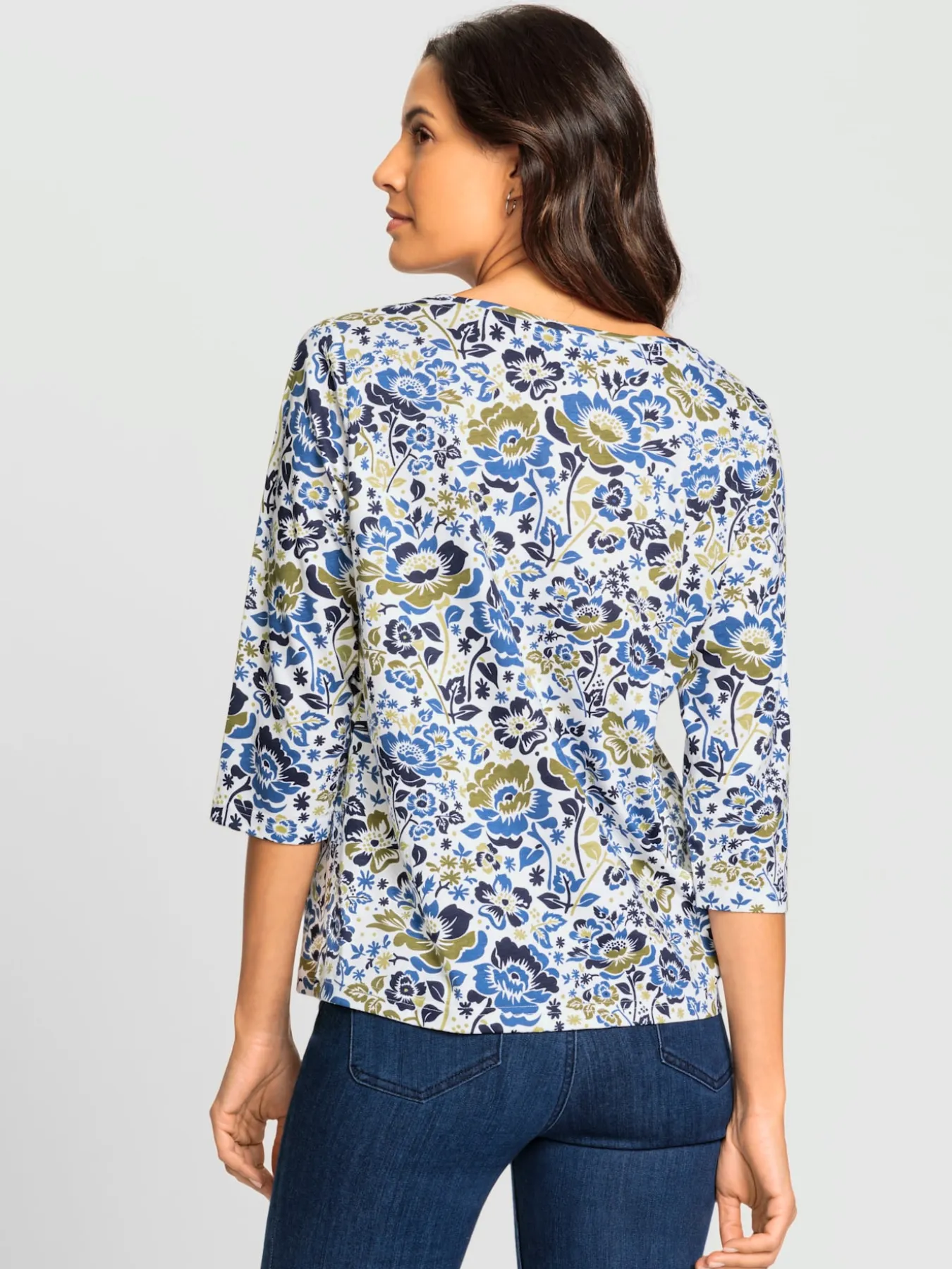 T-shirt à encolure ronde 50% coton
