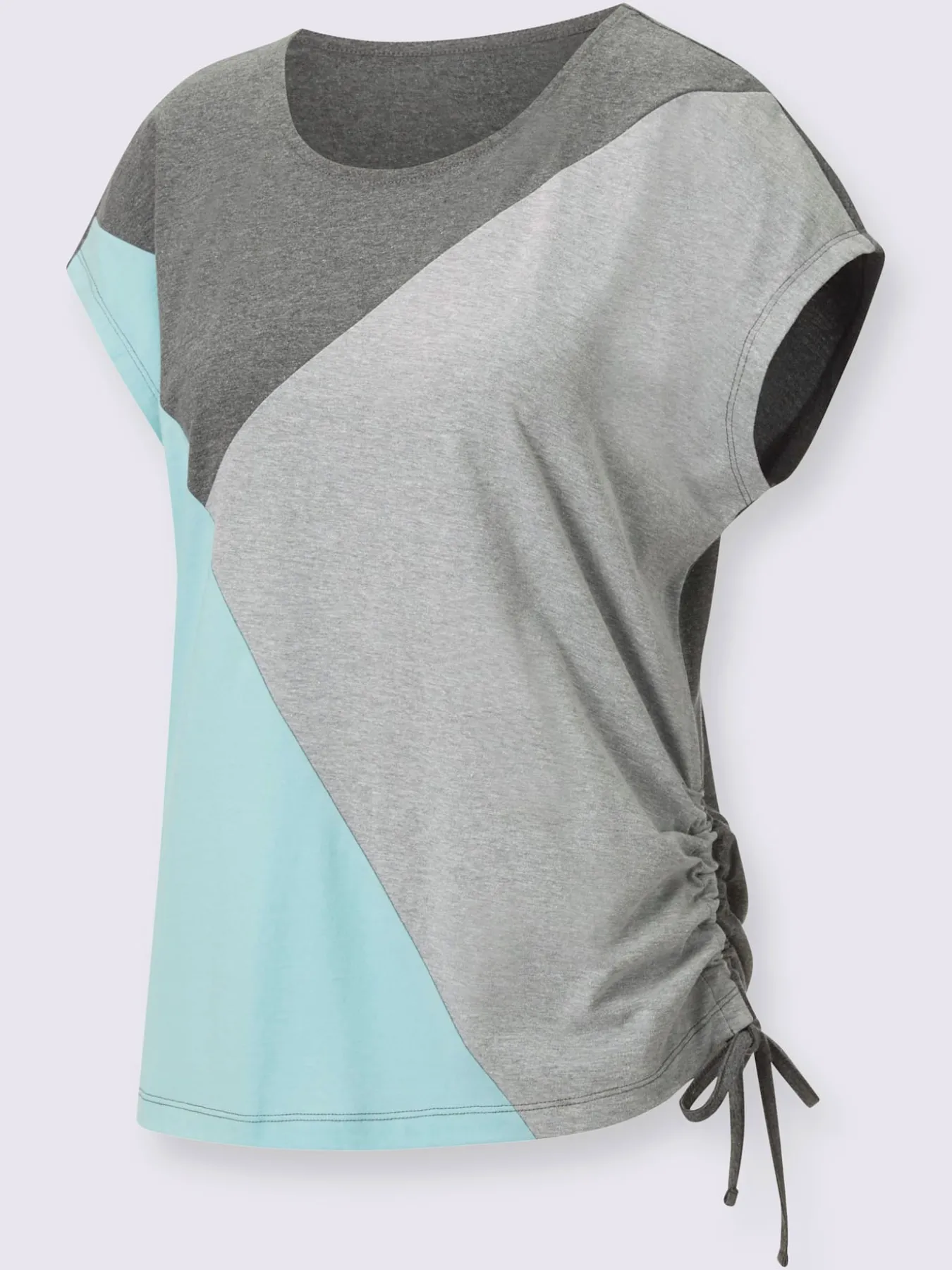 T-shirt à encolure ronde 68% coton