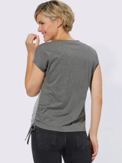 T-shirt à encolure ronde 68% coton