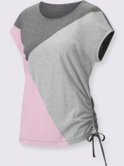 T-shirt à encolure ronde 68% coton